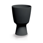 Prosperplast Milly Round Planter 18.8x18.8x27.7cm - Carbon